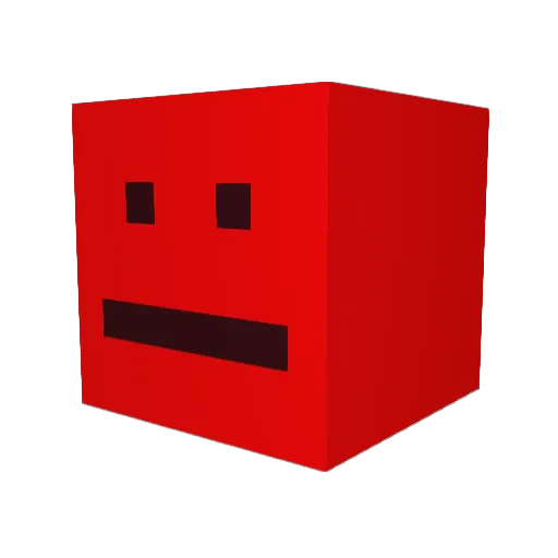 FalconGaming1 Minecraft avatar head, 3D render