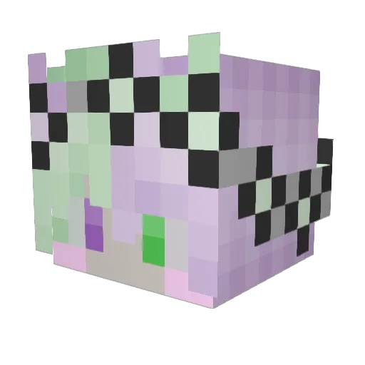 FalconReaper1203 Minecraft avatar head, 3D render