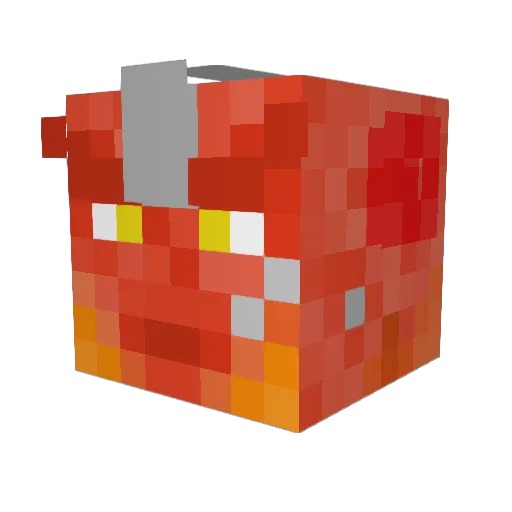 FalconSkyWing Minecraft avatar head, 3D render