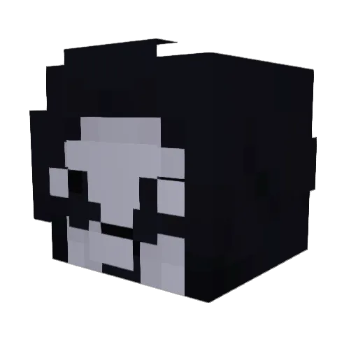 Falcon_3nerg1 Minecraft avatar head, 3D render