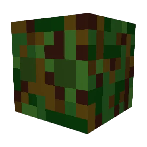 Falcorim Minecraft avatar head, 3D render