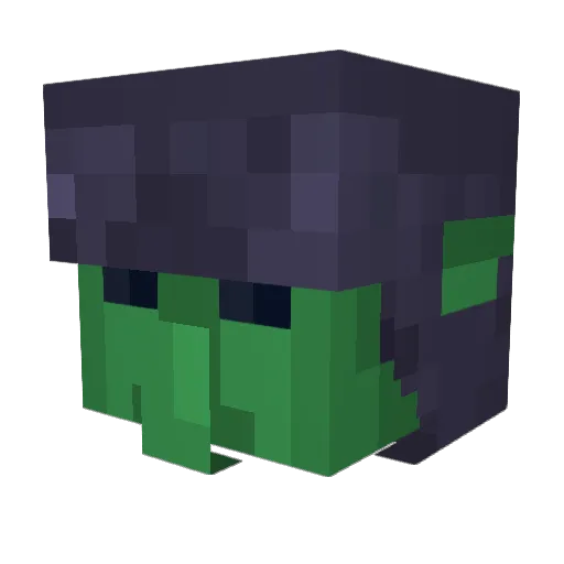 Falekawth Minecraft avatar head, 3D render