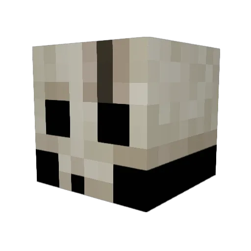 FalkenEXE Minecraft avatar head, 3D render