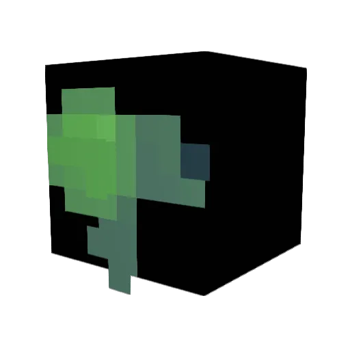 Falknz Minecraft avatar head, 3D render
