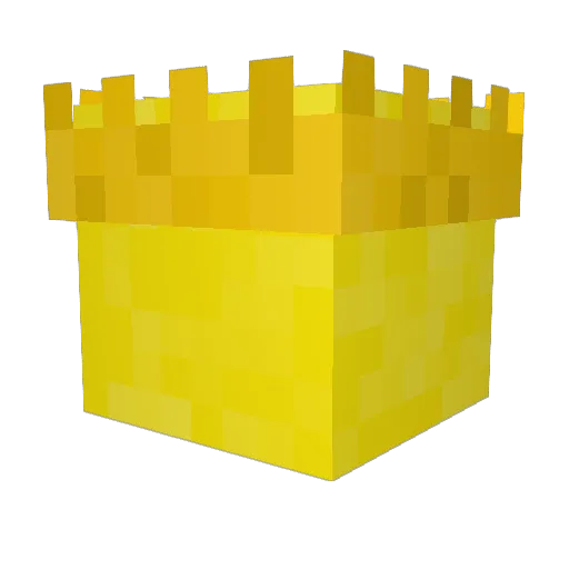 FallGuysdemon1 Minecraft avatar head, 3D render