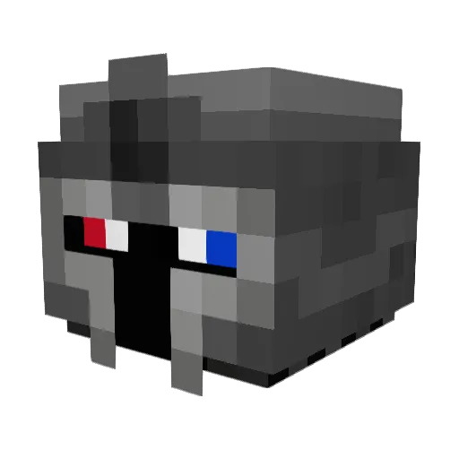 FallMagician316 Minecraft avatar head, 3D render