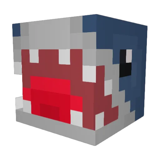 Fallen0913 Minecraft avatar head, 3D render