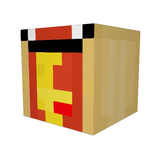 FallenVelocity_ Minecraft avatar head, 3D render