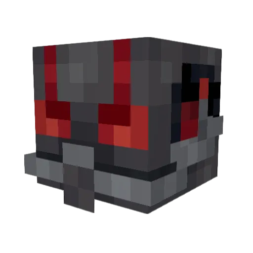 FallenWinter Minecraft avatar head, 3D render