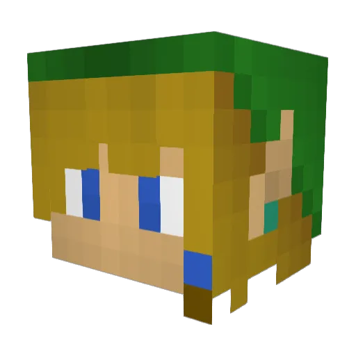 Fallen_Angel581 Minecraft avatar head, 3D render