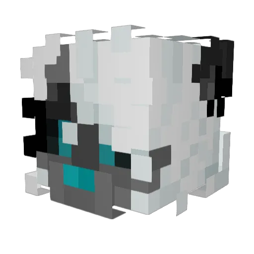 Fallen_Art Minecraft avatar head, 3D render