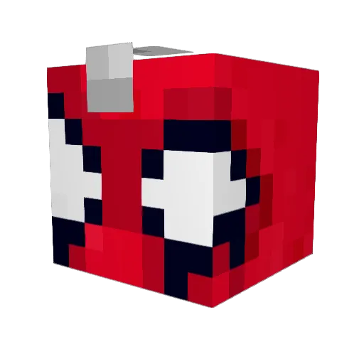 Fallnoyall Minecraft avatar head, 3D render