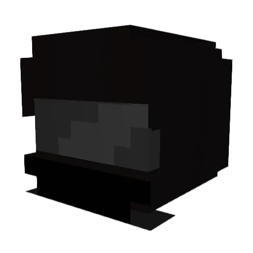 FamaNL Minecraft avatar head, 3D render