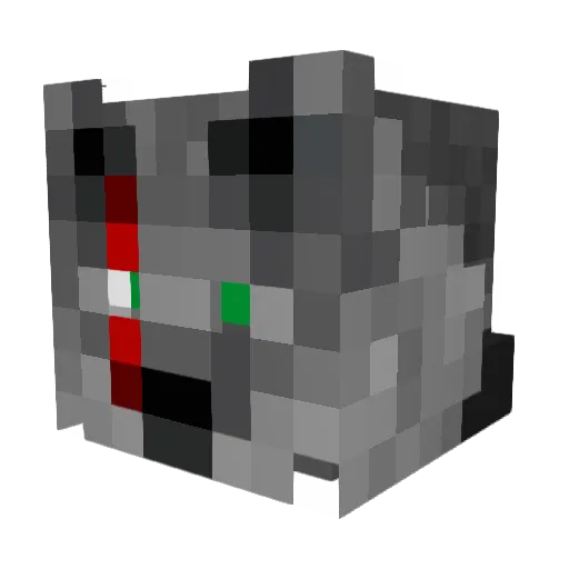 FamiliaDango Minecraft avatar head, 3D render