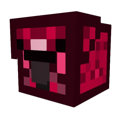 FamineN Minecraft avatar head, 3D render