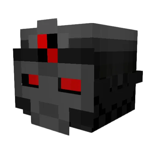 FanDeTusTetas Minecraft avatar head, 3D render