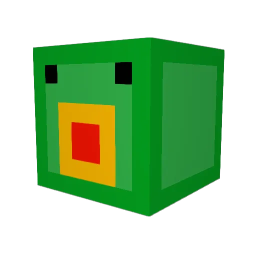FanODrama2016 Minecraft avatar head, 3D render