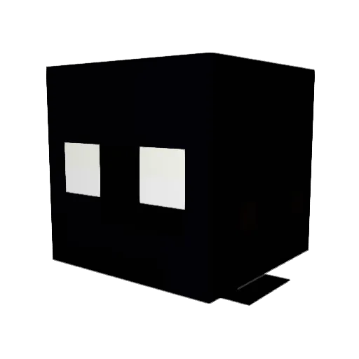 Fanatikboy Minecraft avatar head, 3D render