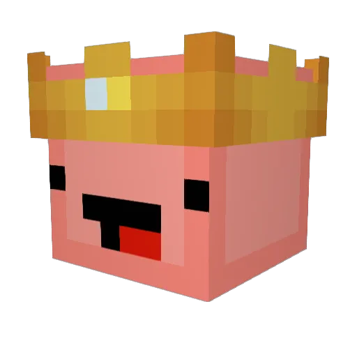 FancifulSnorlax Minecraft avatar head, 3D render