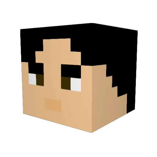 FancyMatt47 Minecraft avatar head, 3D render