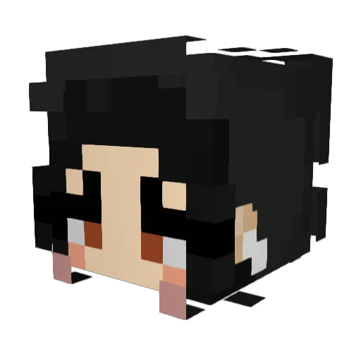 Fancy_Chancy Minecraft avatar head, 3D render