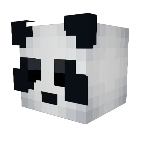 Fancy_Cups Minecraft avatar head, 3D render