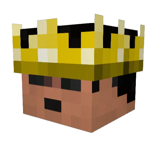Fancyboom9004 Minecraft avatar head, 3D render