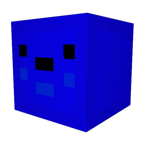 Fandorin27 Minecraft avatar head, 3D render