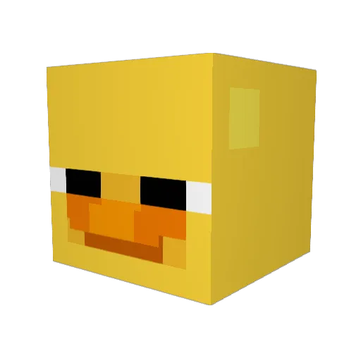 Fang_Godzilla65 Minecraft avatar head, 3D render