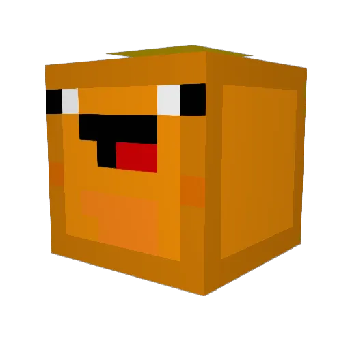Fango_Mango Minecraft avatar head, 3D render