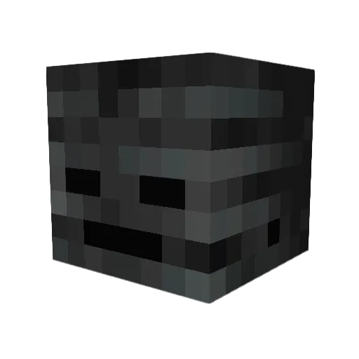 FannyRAT Minecraft avatar head, 3D render