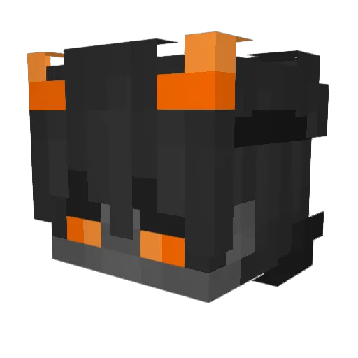FantaCash Minecraft avatar head, 3D render