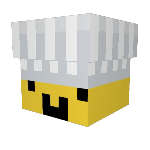 FantaExotic187 Minecraft avatar head, 3D render