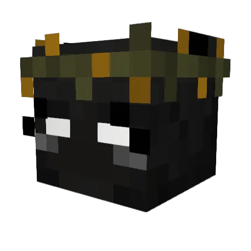 FantasIlike Minecraft avatar head, 3D render