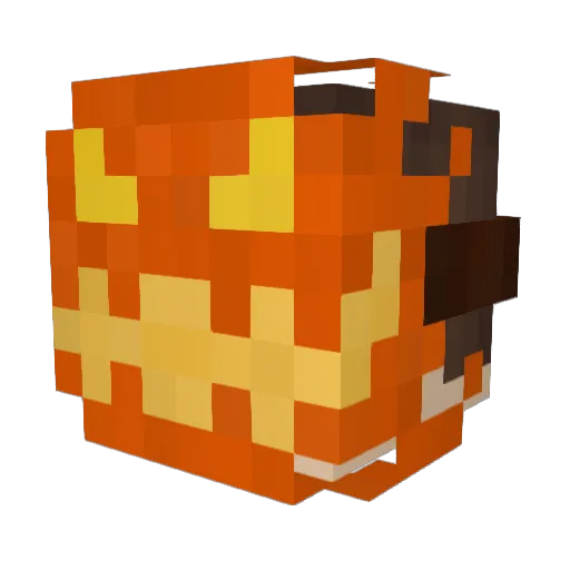 Fantasiquiz Minecraft avatar head, 3D render