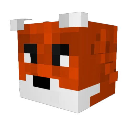 FantasticMrDan Minecraft avatar head, 3D render