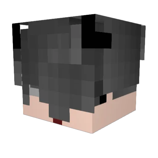 Fantom4ik_YT Minecraft avatar head, 3D render