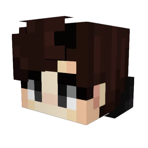 FantomCheat Minecraft avatar head, 3D render