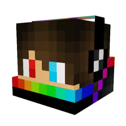 Faolin_1702 Minecraft avatar head, 3D render