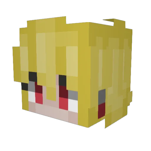 FarCreeper18 Minecraft avatar head, 3D render