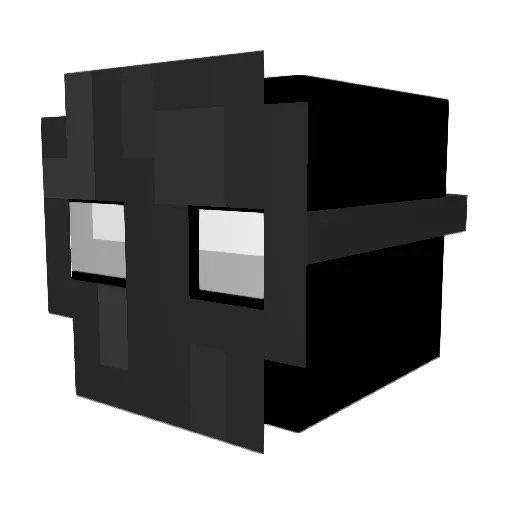 FarGoldFishPL Minecraft avatar head, 3D render