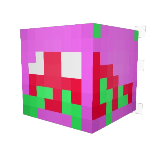 Far_Effect Minecraft avatar head, 3D render