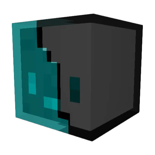 FaralicE Minecraft avatar head, 3D render