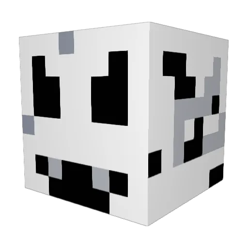 Faram3li Minecraft avatar head, 3D render