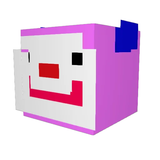 FarcorsTrust Minecraft avatar head, 3D render