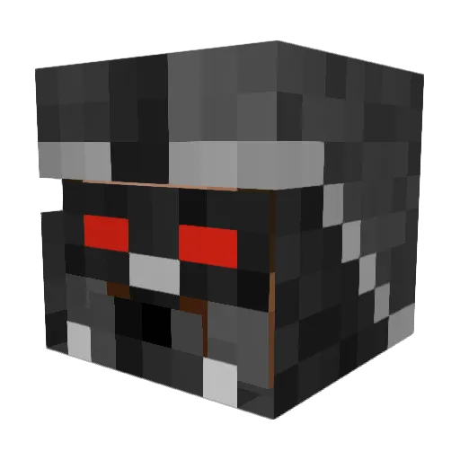 Faren451 Minecraft avatar head, 3D render
