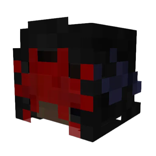 FarenJD Minecraft avatar head, 3D render
