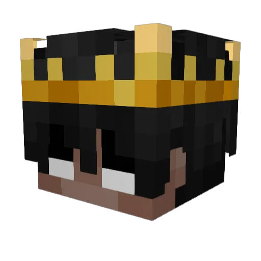 Fares_King_YT Minecraft avatar head, 3D render