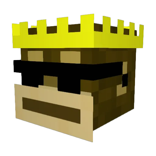 Farge_91 Minecraft avatar head, 3D render