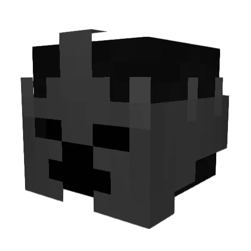 Fargoth_the_Elf Minecraft avatar head, 3D render